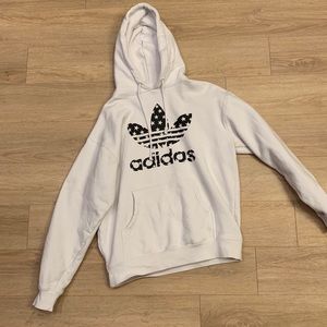 White Adidas Hoodie